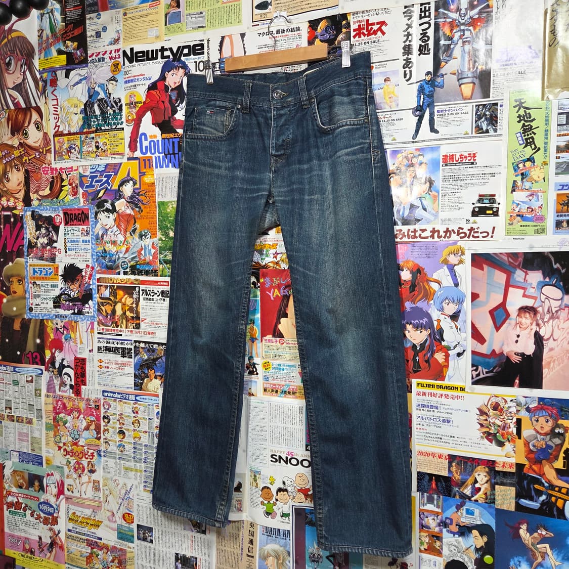 타미힐피거 로우라이즈 진청 데님 팬츠 상품이미지5