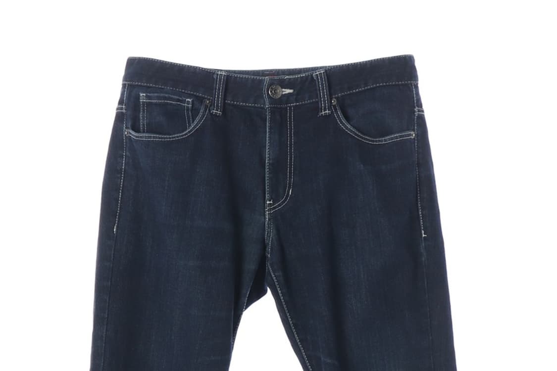 게스 오리지널 삼각로고 진청 스트레이트 데님81 상품이미지3