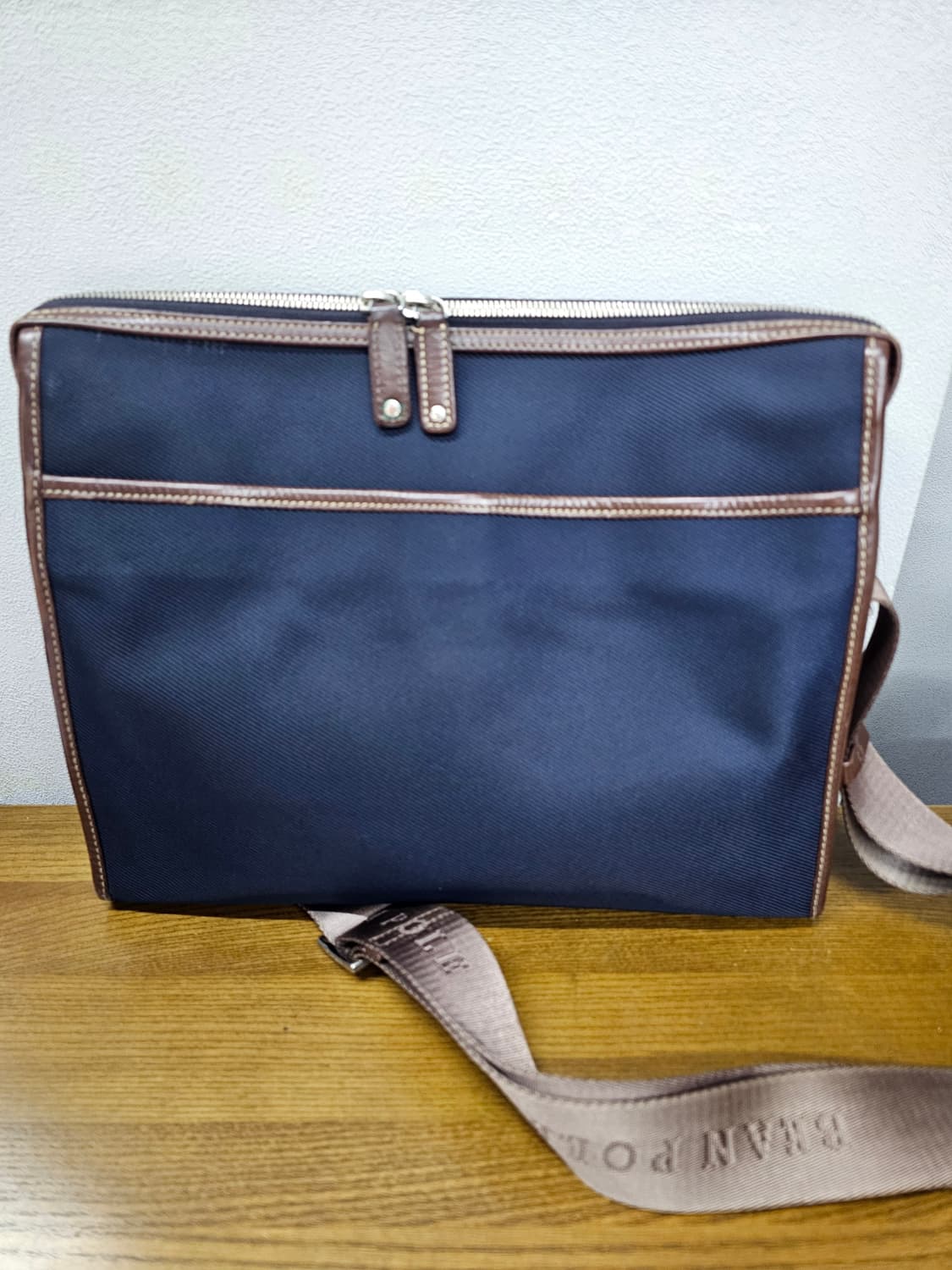 빈폴 남성 체크 크로스백 서류가방 상품이미지5