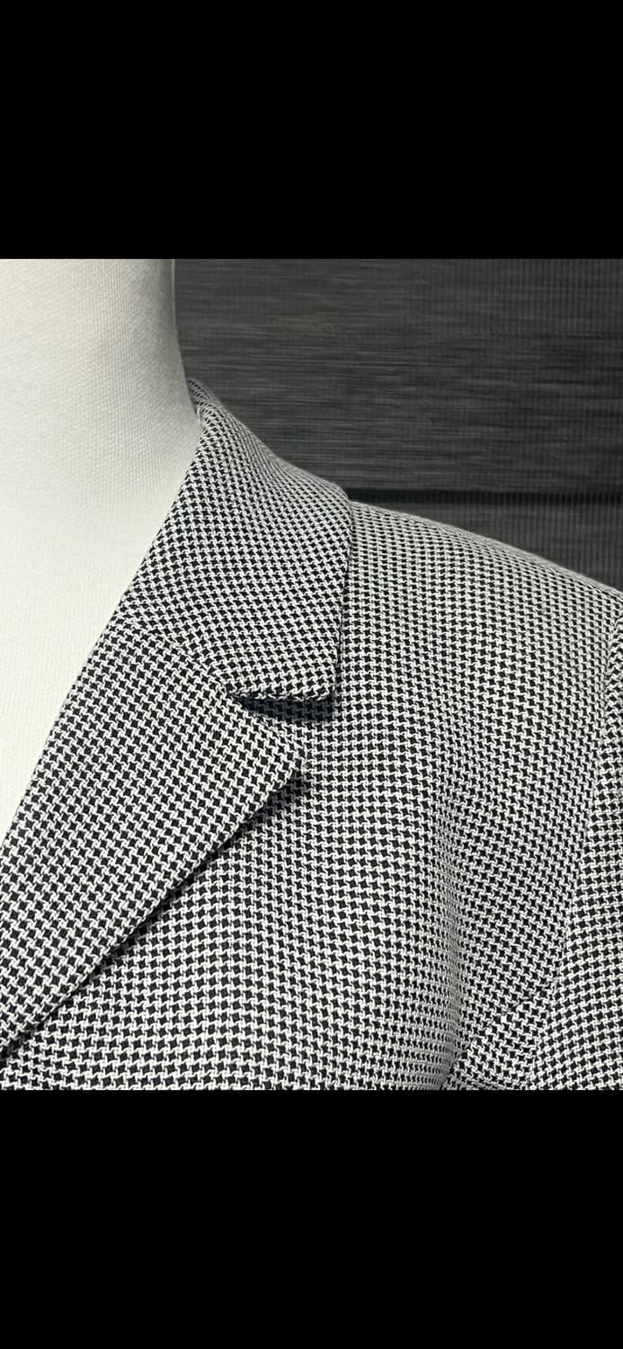 일본 빈티지 체크 자켓  상품이미지3