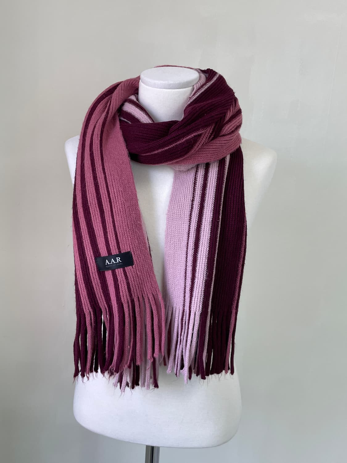 요지야마모토 A.A.R 멀티 컬러 머플러  J03965 상품이미지1