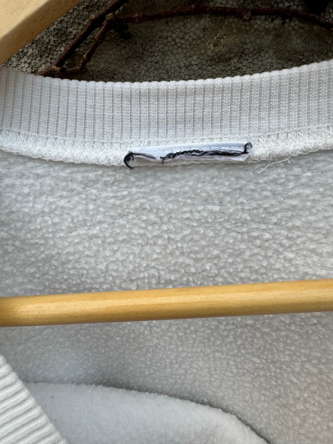 90s 루니툰즈 taz 골프 빈티지 자수 스웻 셔츠 맨투맨 화이트 상품이미지4