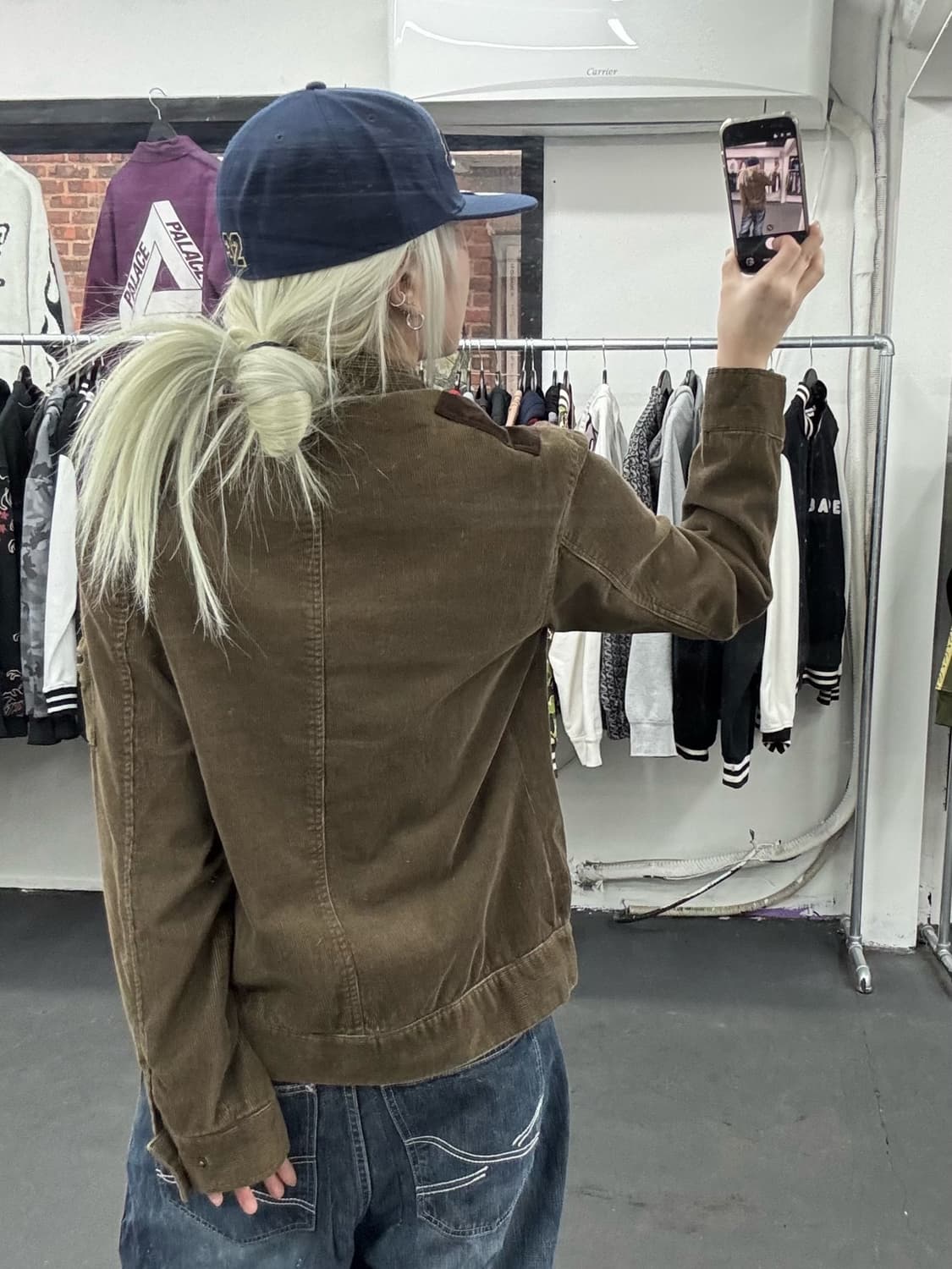 VTG 코듀로이 넥버클 자켓 상품이미지5