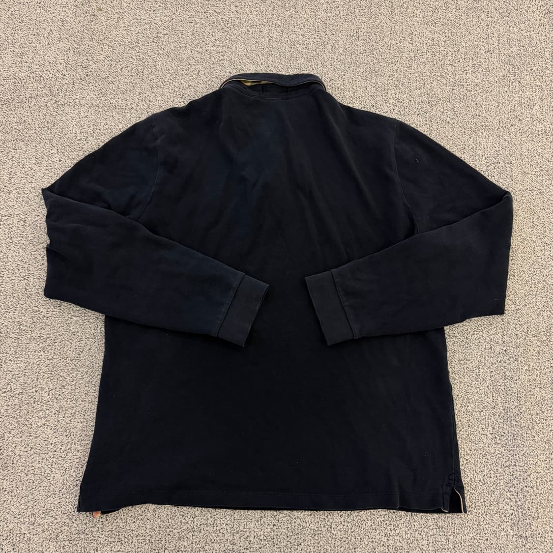 XXL 버버리 긴팔 카라티 0127H1 상품이미지2