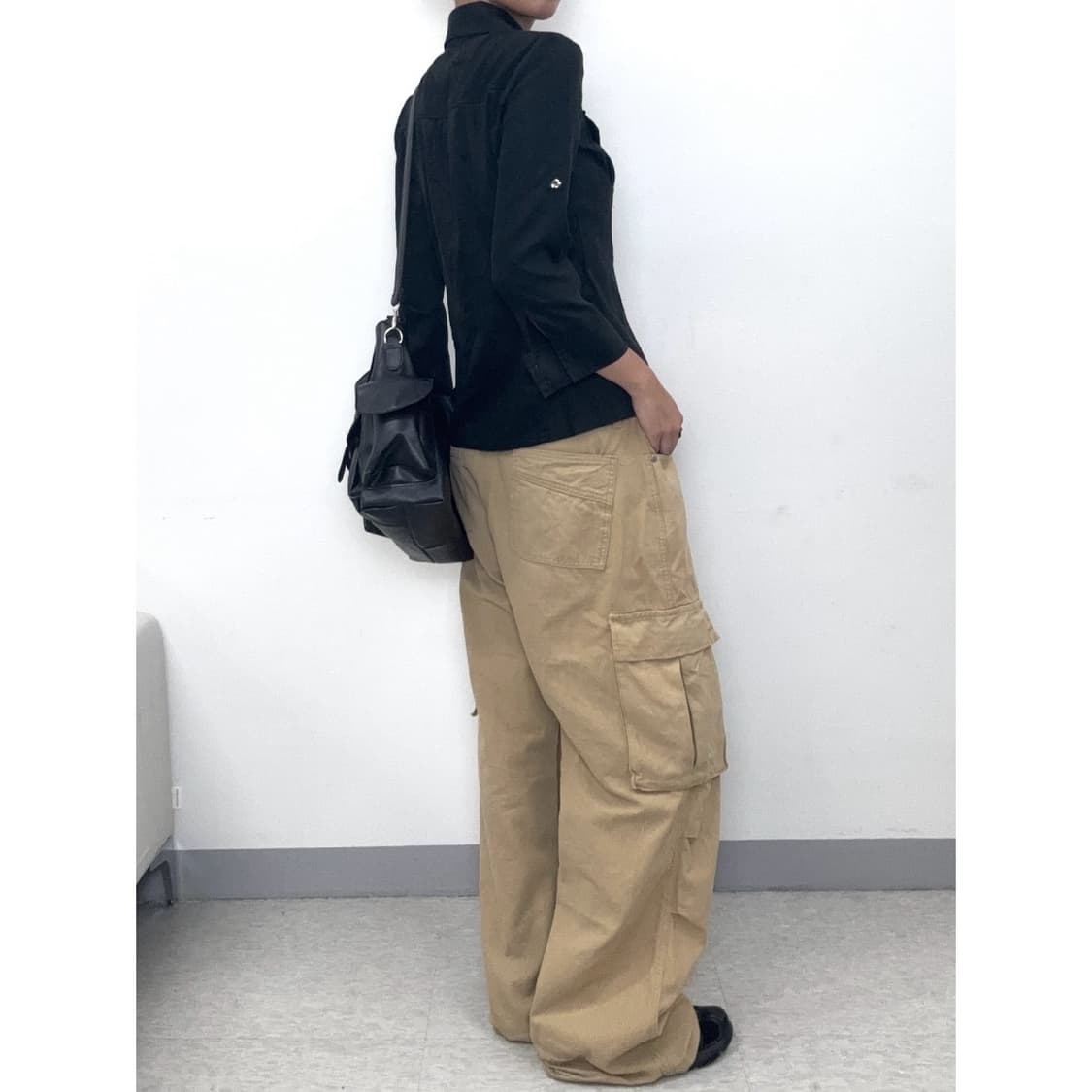 빈티지 블랙 셔츠 상품이미지3