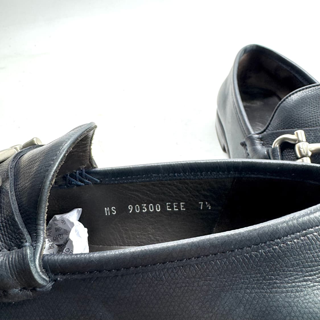 255) 페라가모 간치니 레더 로퍼 (다크네이비) 상품이미지8