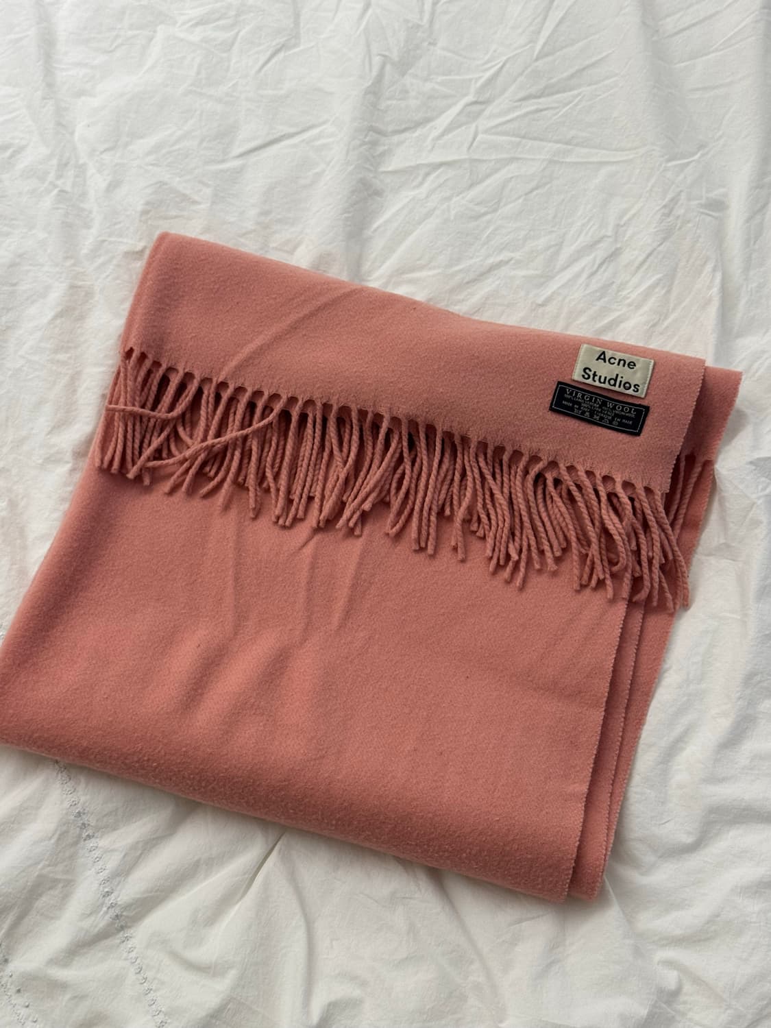 아크네 스튜디오 머플러 로즈멜란지 상품이미지1