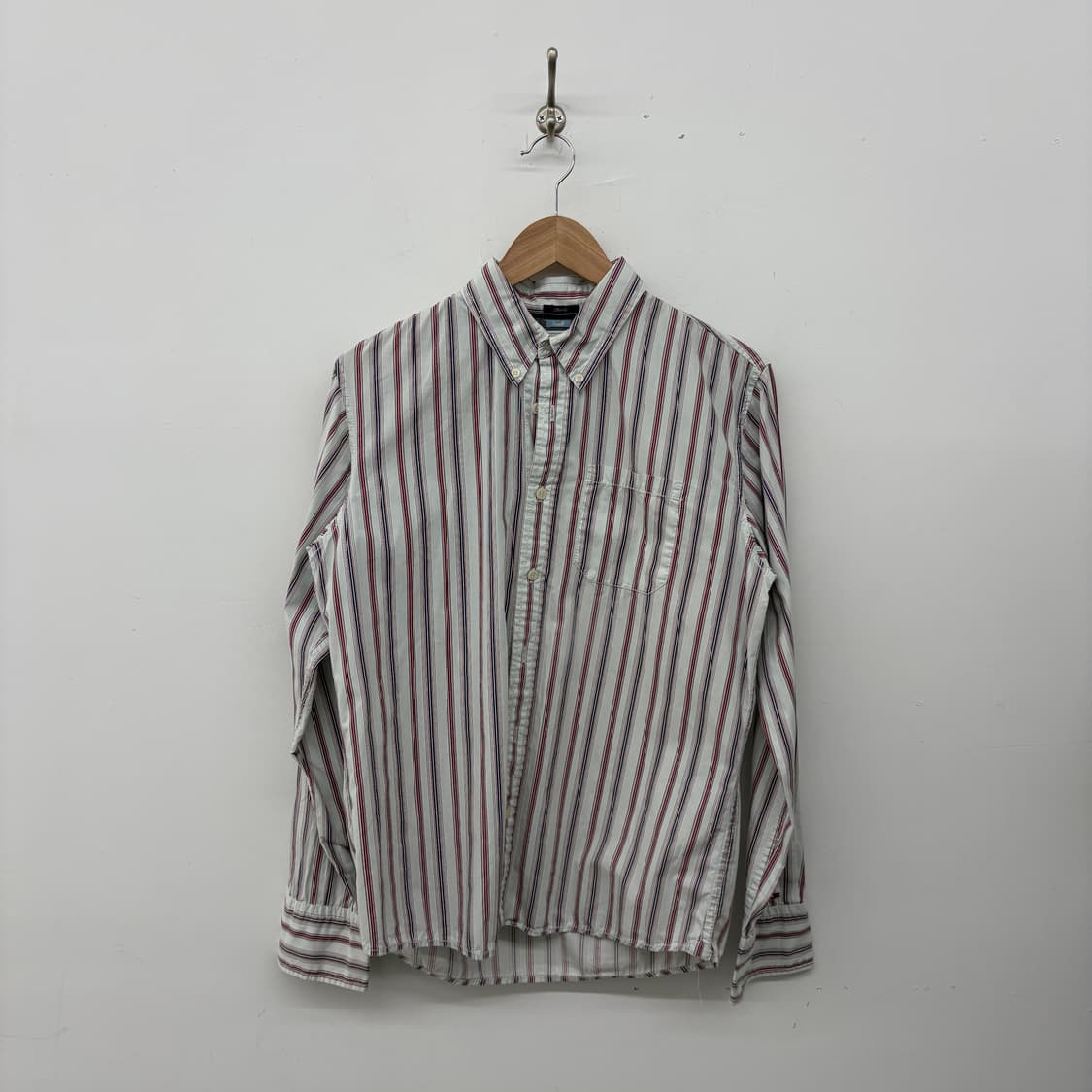 타미힐피거 스트라이프 긴팔 셔츠 남m 상품이미지1