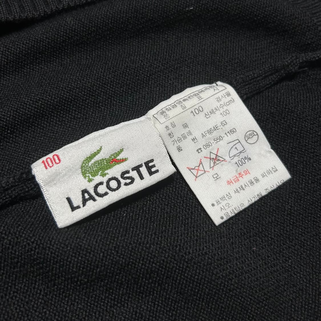 [L] Lacoste 라코스테 우먼즈 터틀넥 울 니트 상품이미지5