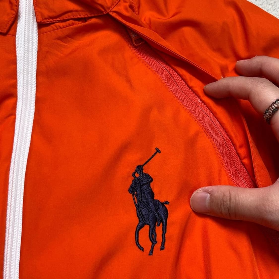  RALPH LAUREN 골프 자켓 커스텀 오렌지 S 상품이미지5