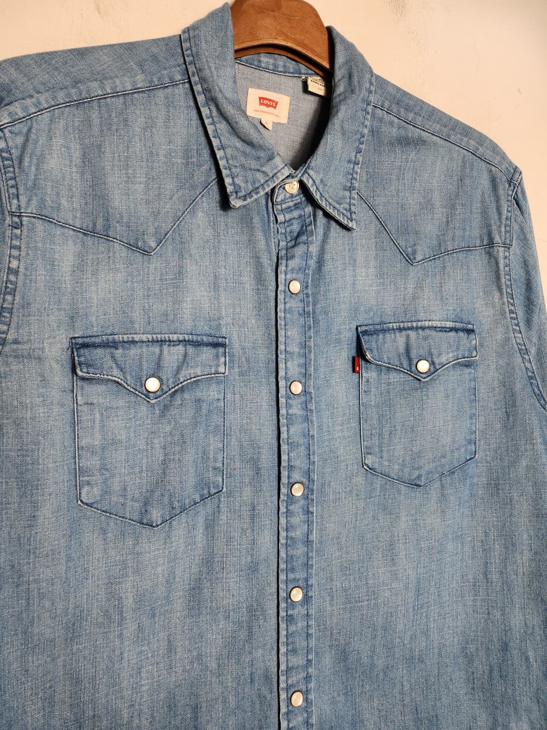 리바이스 데님 웨스턴 셔츠 상품이미지2
