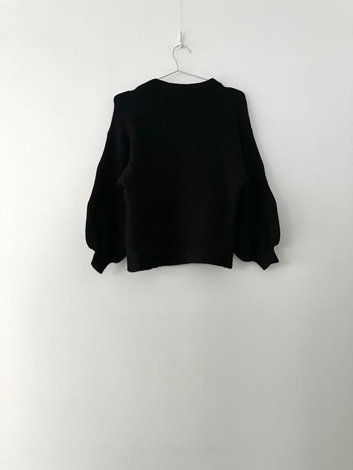 Eyelet point knit / black 상품이미지3