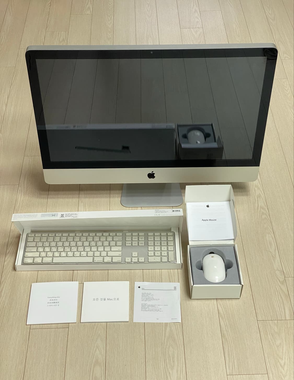 [애플] 아이맥 1TB 27형 SSD+애플 유선 키보드+애플 유선 마우스 상품이미지1