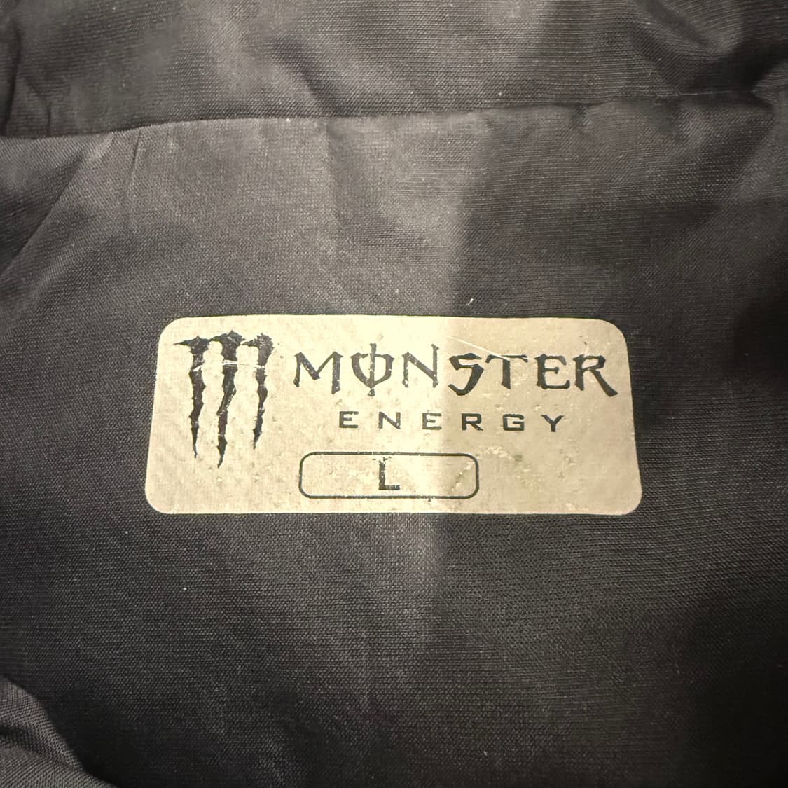 [정품/L] 몬스터 에너지 블랙 바람막이 자켓 b10 상품이미지8