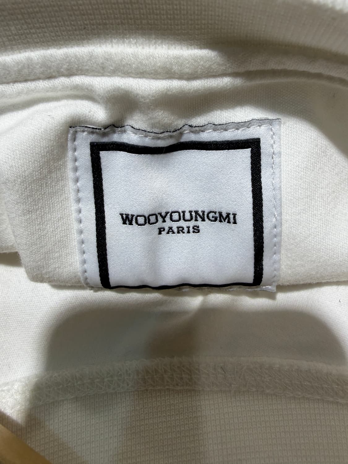 WOOYOUNGMI 우영미 백로고 롱 슬리브 상품이미지4
