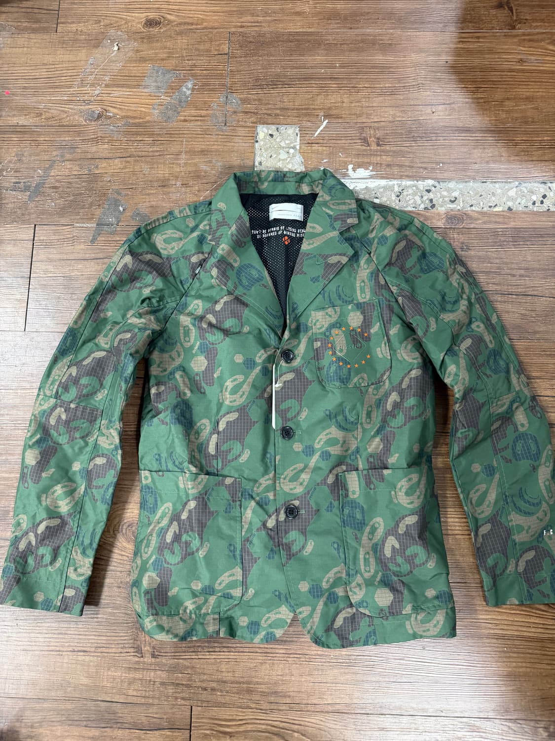 나이키 소프넷 FCRB 카모 자켓 상품이미지1