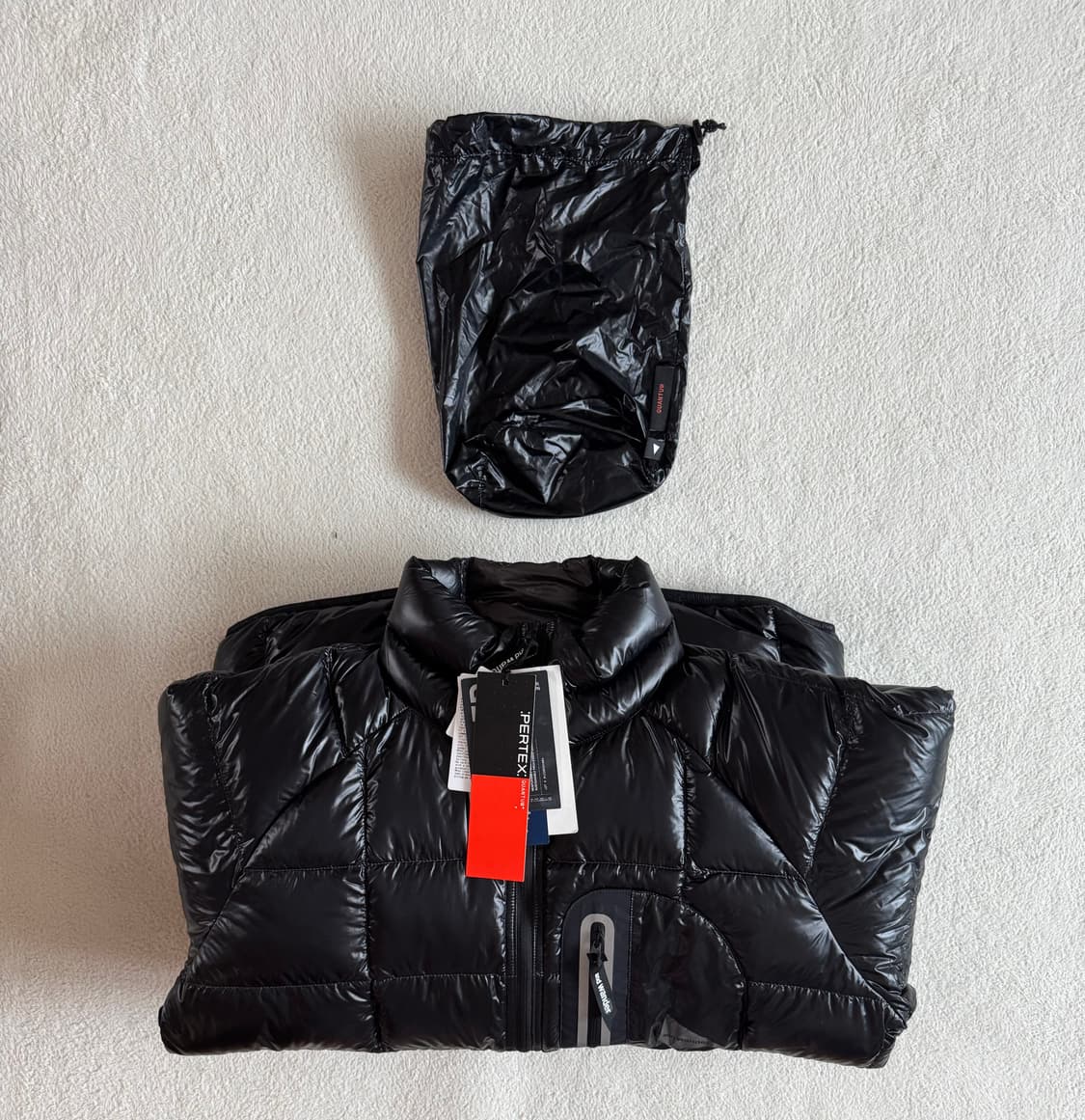 새상품 앤드원더 다이아몬드 스티치 다운 경량 패딩 상품이미지10