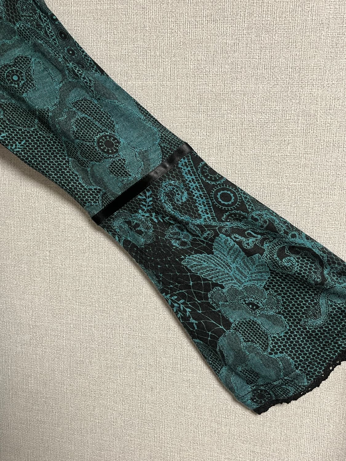 [오리엔탈 / 에스닉] set 그린 레이스 탑 & 밑단 레이스 스커트 상품이미지3