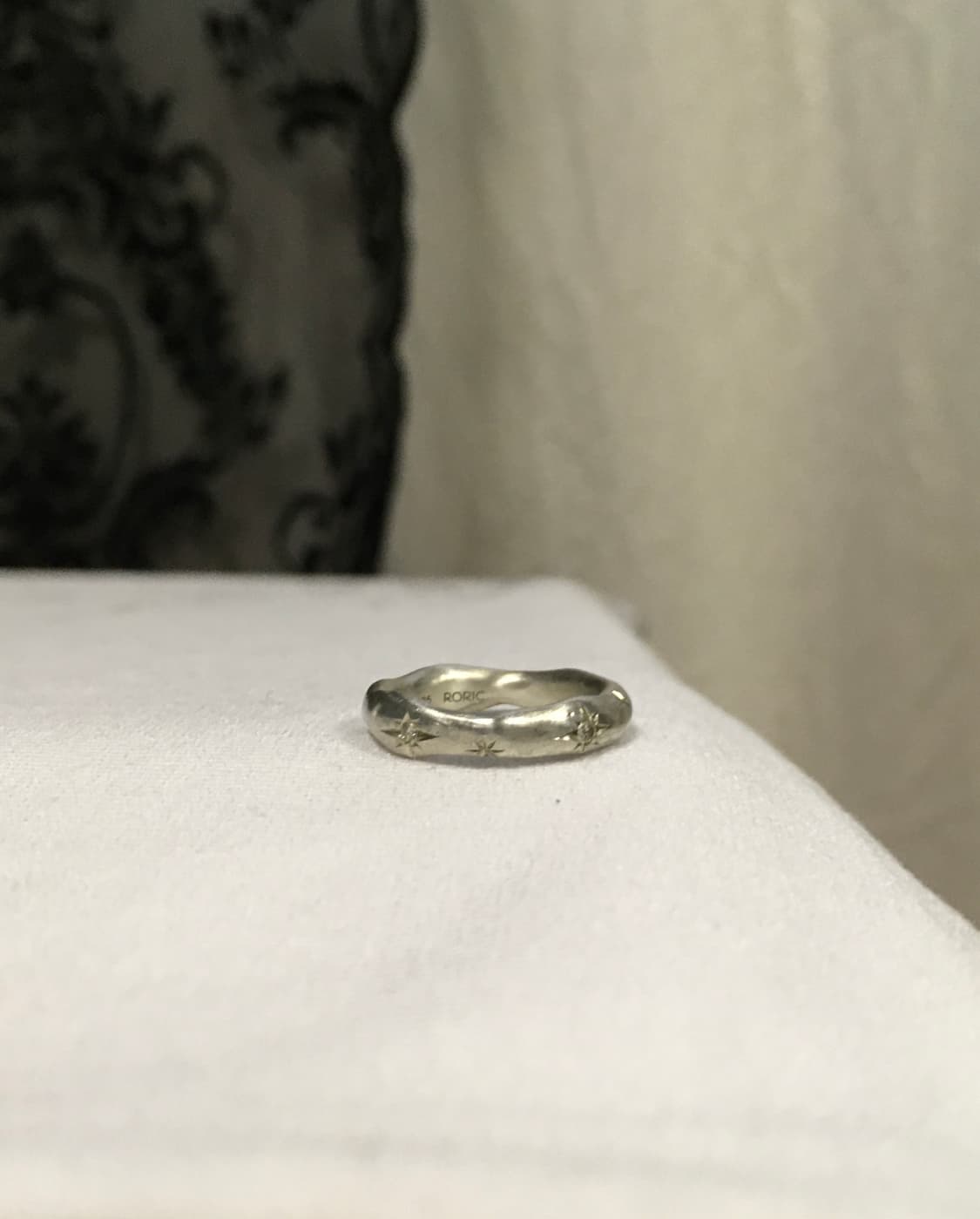 Silver 925 물결 별빛 링 반지 상품이미지9
