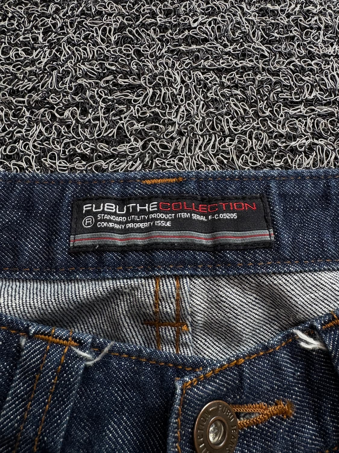 00s 후부 올드스쿨 사이드라인 디테일 데님 팬츠 3300 상품이미지4