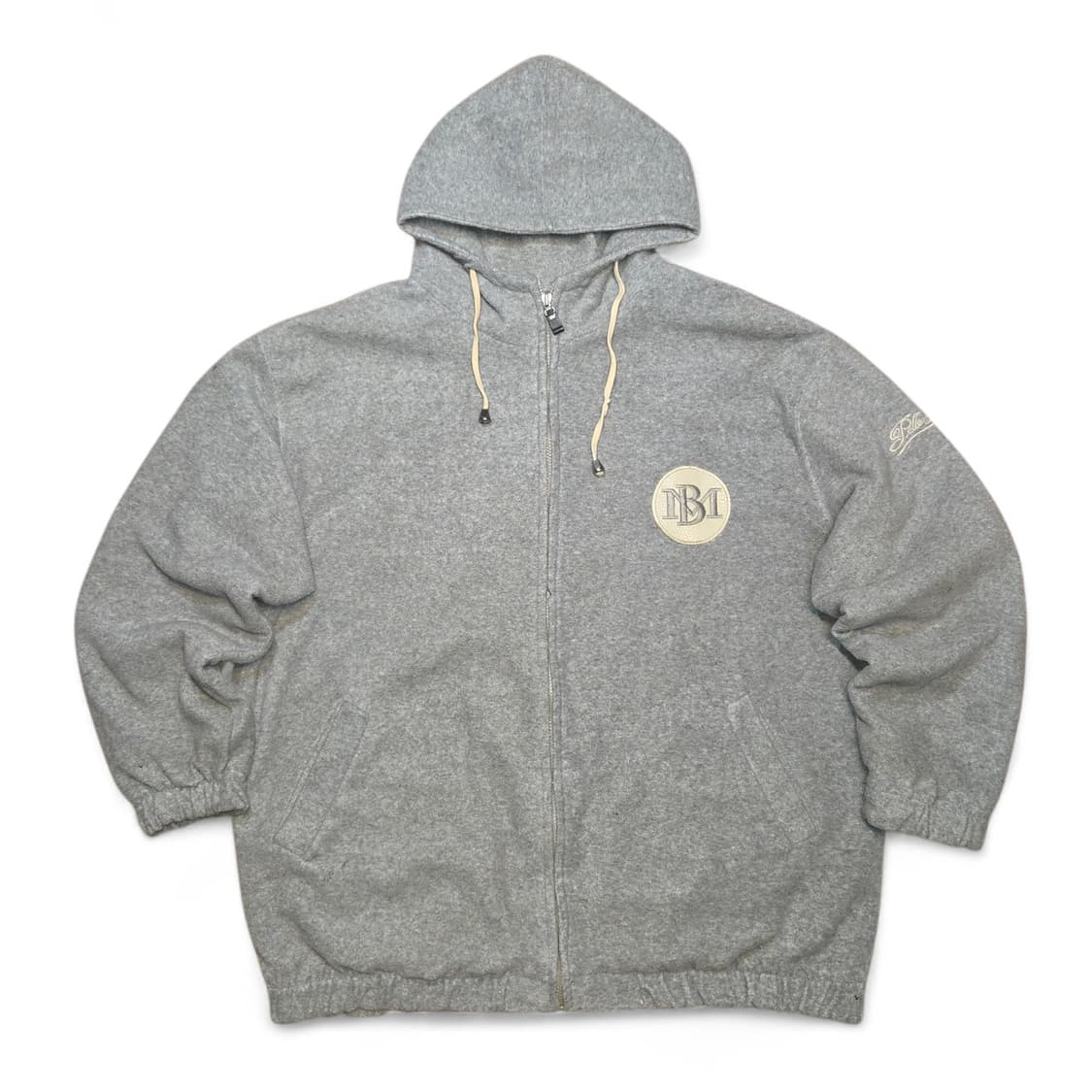 PELLE PELLE 펠레펠레 빅로고 플리스 후드 집업 (실2XL) 상품이미지2