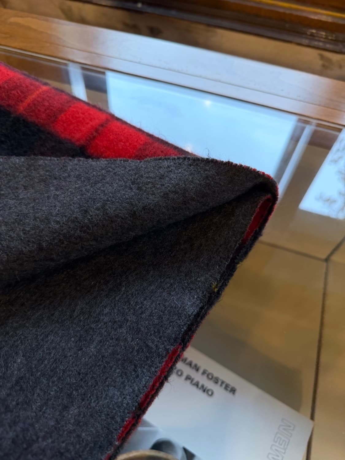 VTG 이태리 울 캐시미어 머플러 상품이미지9