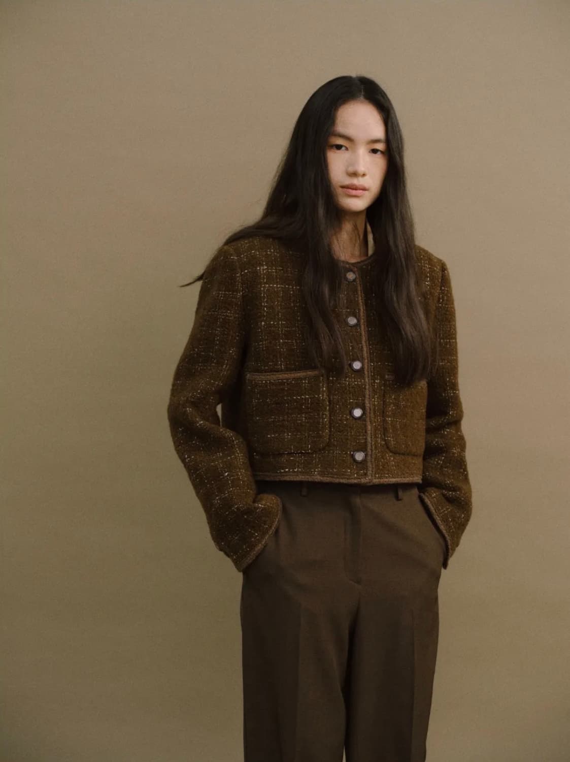 호와스 트위드자켓 상품이미지4