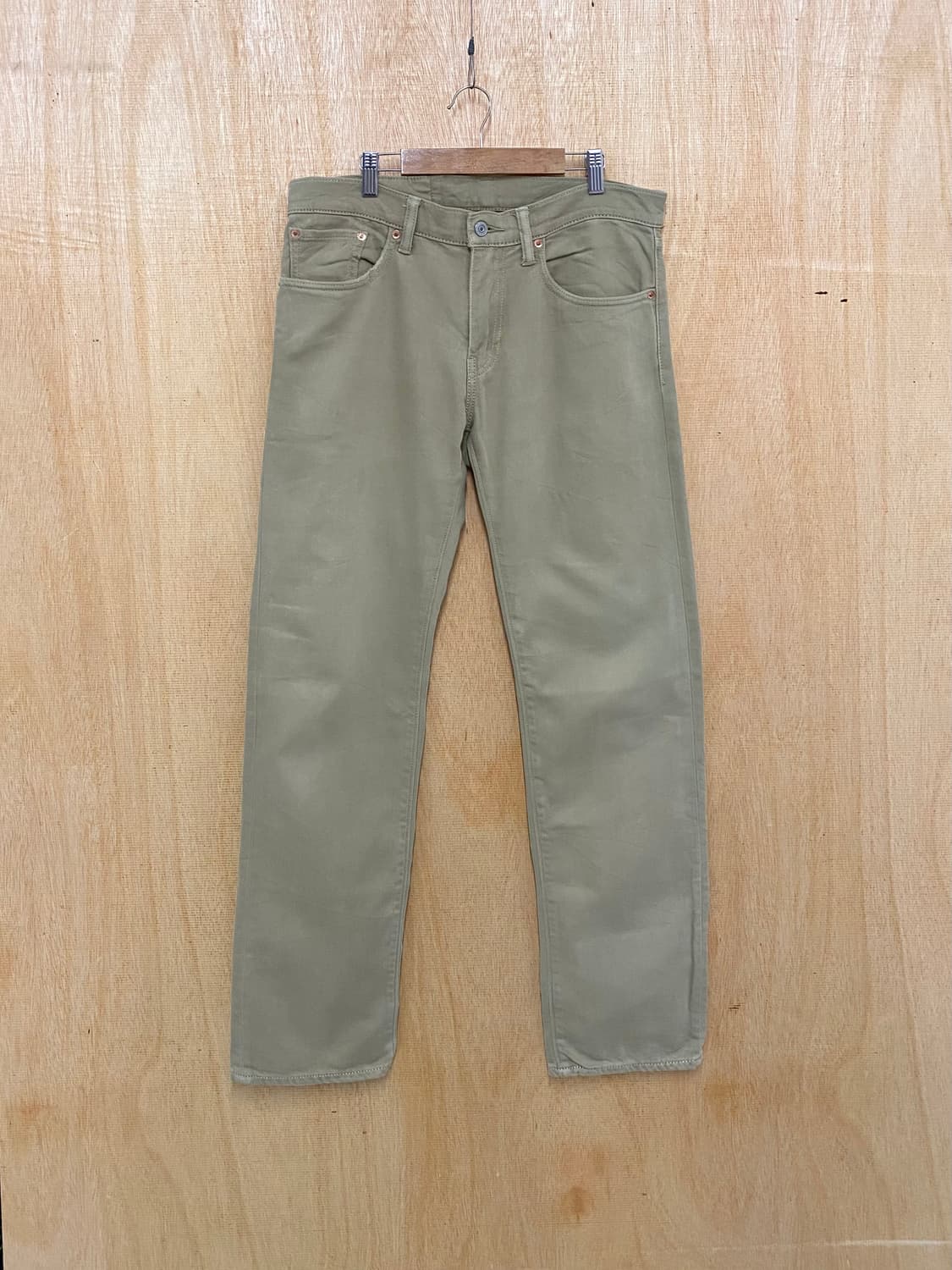 LEVI'S 502 denim pants 리바이스 베이지 데님팬츠  상품이미지2