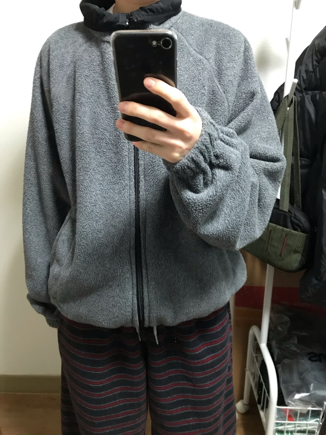 플리스 집업 상품이미지1