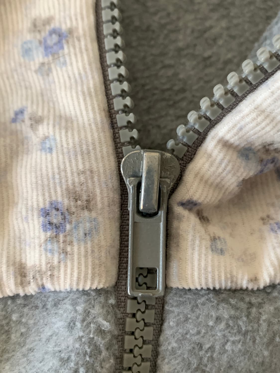 소프트서울 플라워 플리스 집업 상품이미지5