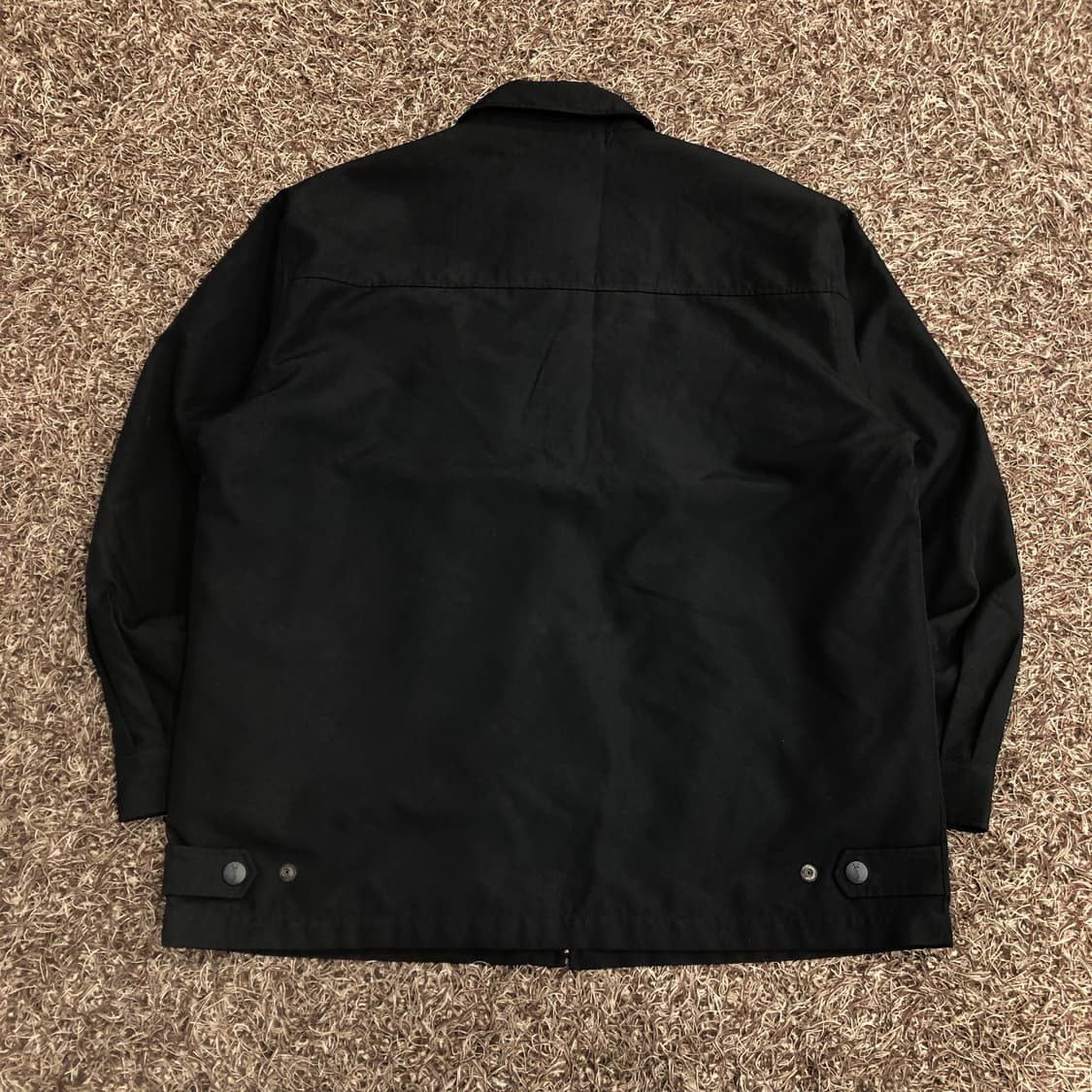 입생로랑 아카이브 폴리쉘 블루종 미니멀 자켓 상품이미지5