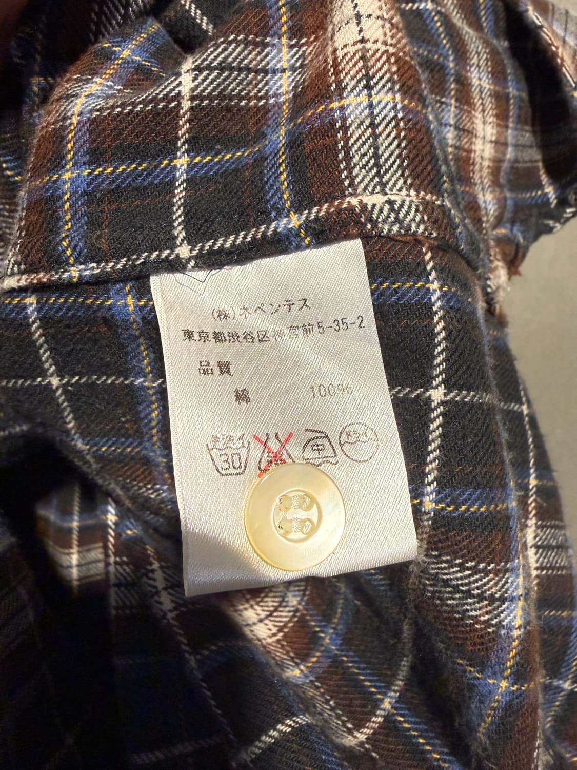 남이서팔 체크셔츠 M 상품이미지6