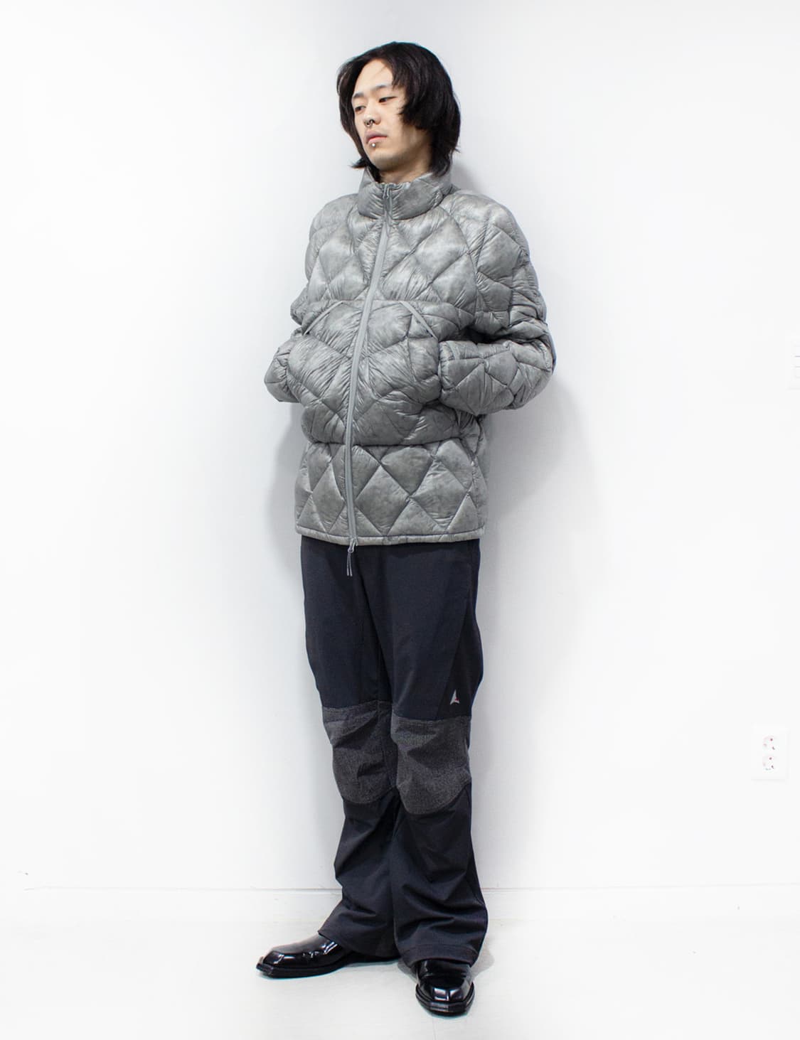 [M]25fw roa nuna 다운 실버 새상품 상품이미지1