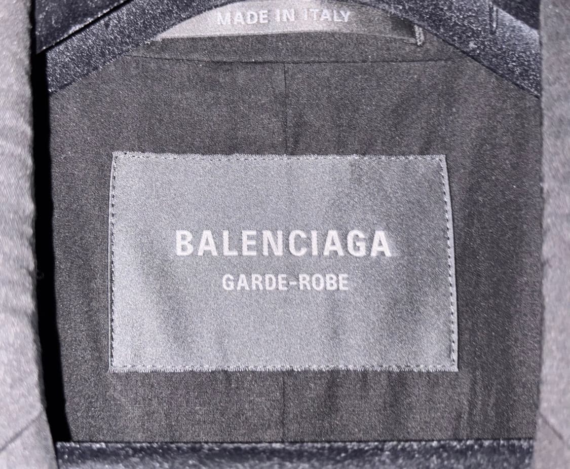 발렌시아가 가드로브 플루이드 블레이저 상품이미지4