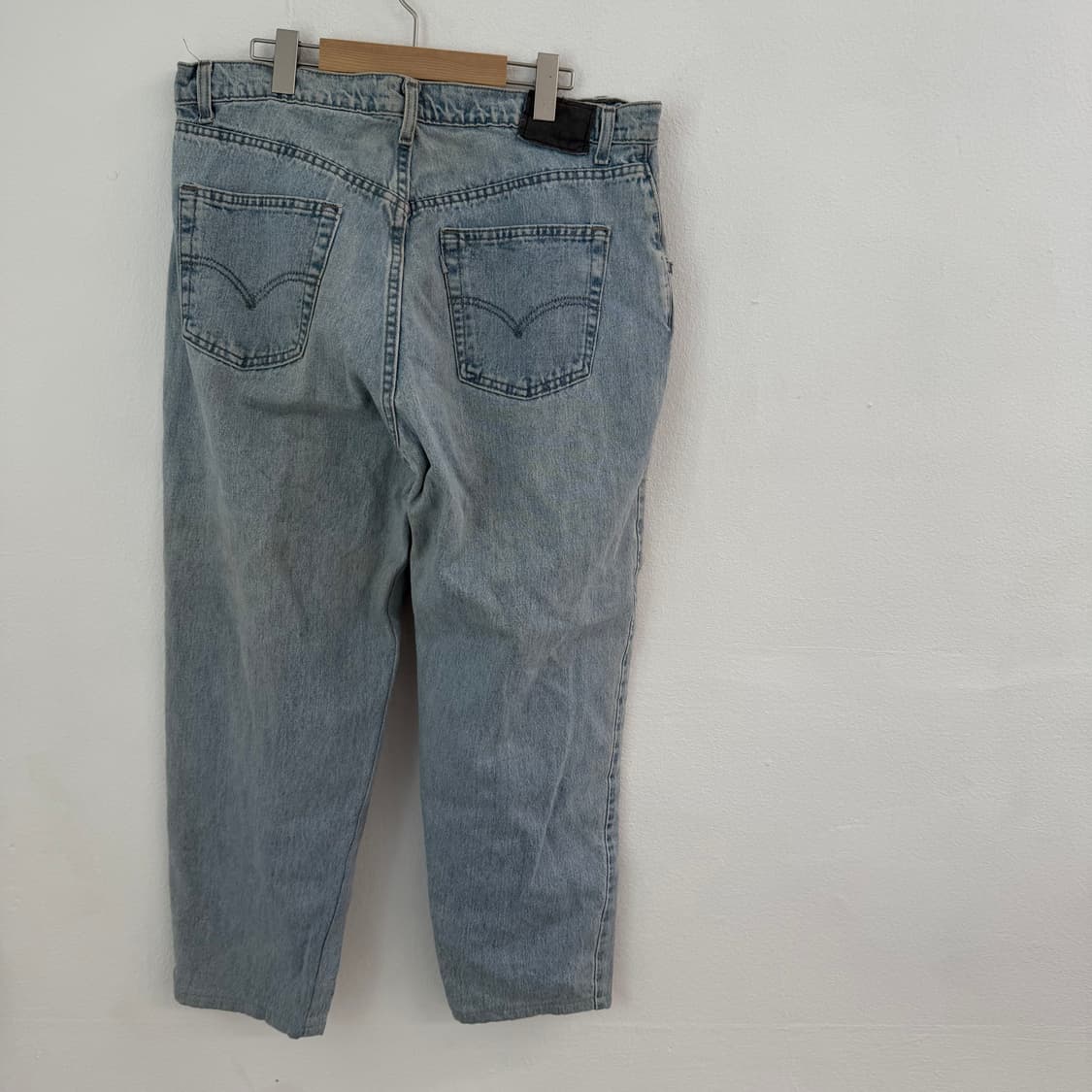 90s USA 빈티지 리바이스 실버탭 배기핏 데님 팬츠 상품이미지4
