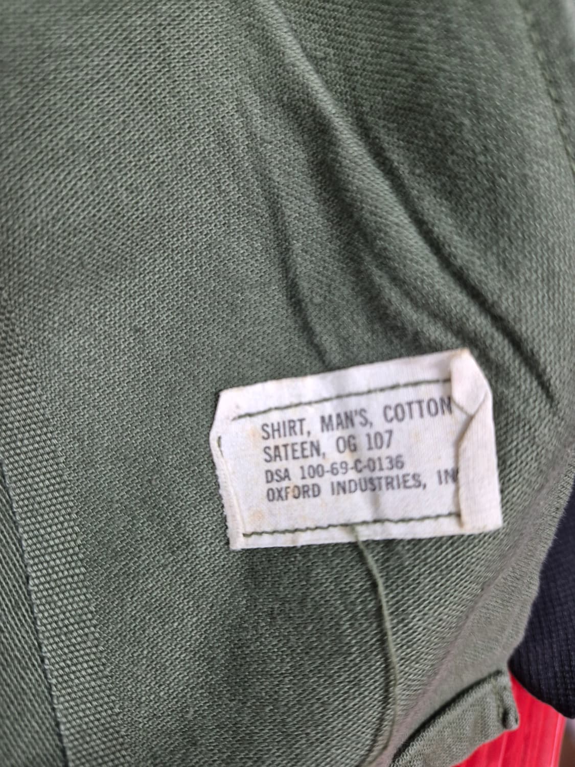 US ARMY 야전 셔츠 MULLER 패치 105 상품이미지3