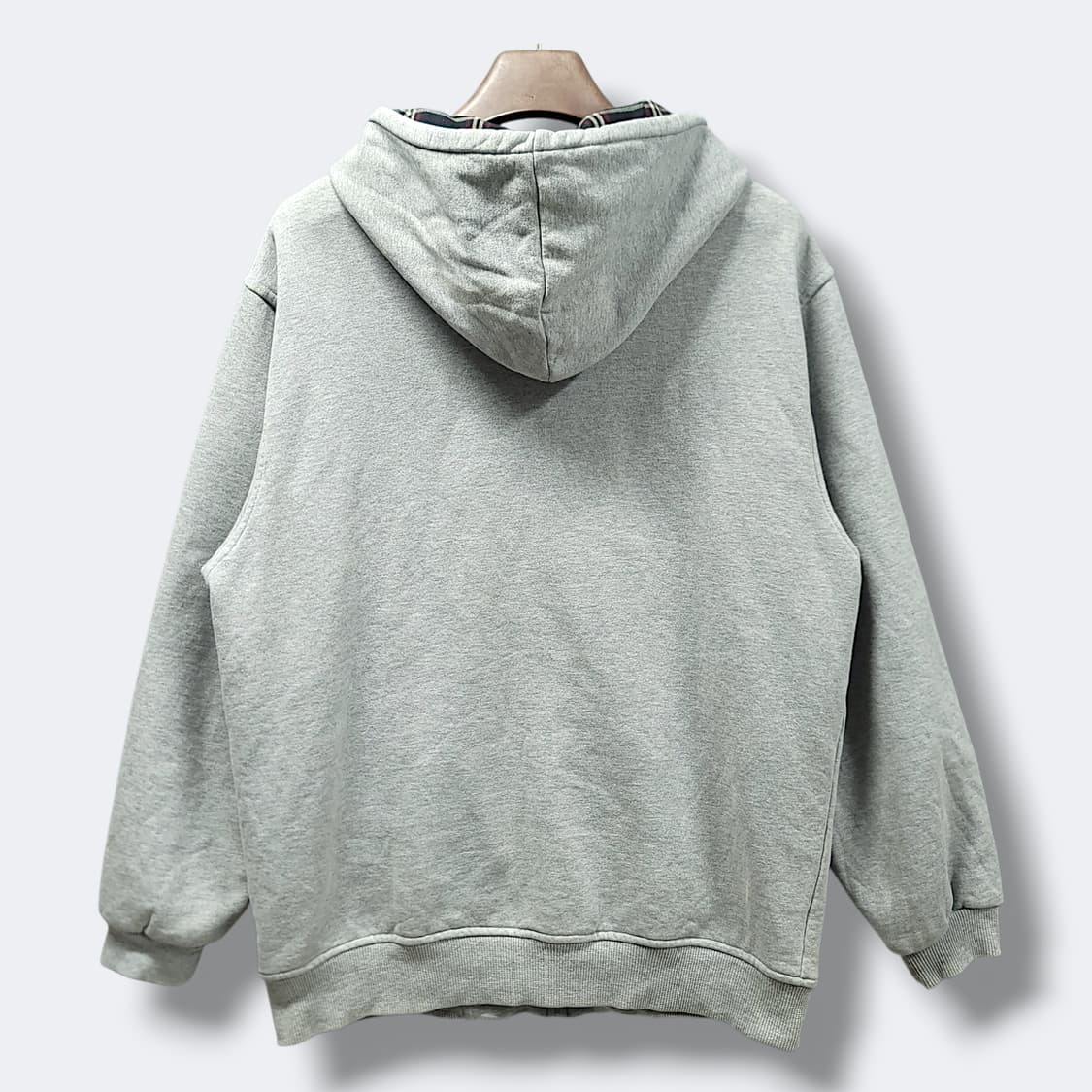 [105] 빈폴 멜란지 그레이 빈티지 페니파딩 후드집업 상품이미지2