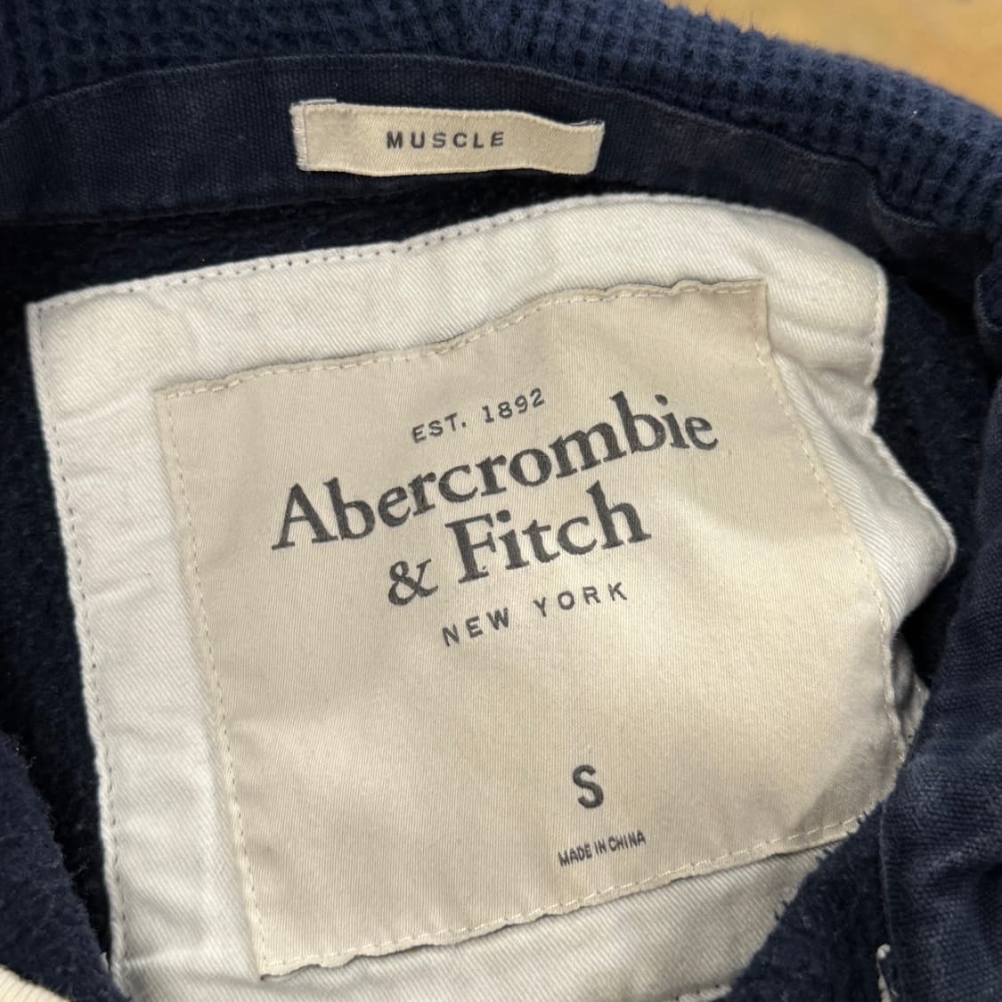 아베크롬비 네이비 후드집업 상품이미지5