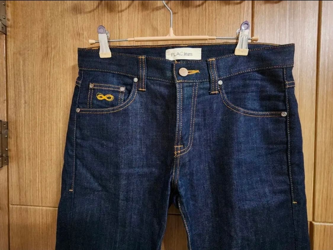 (31)플랙 로우 데님 팬츠 상품이미지2