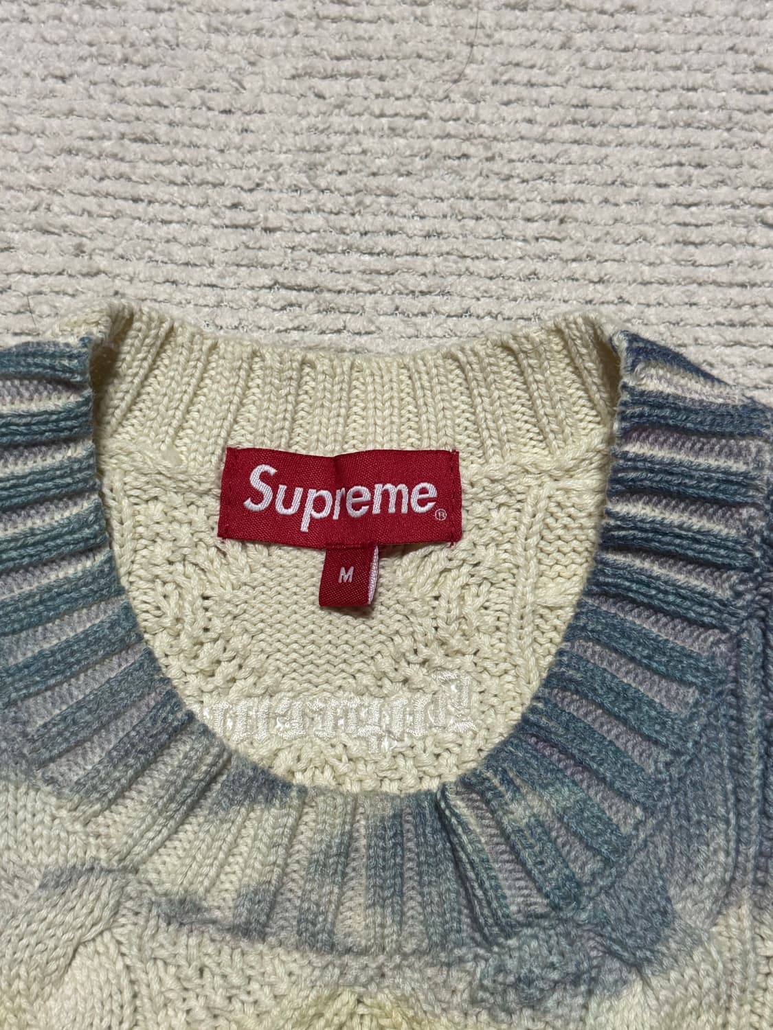 Supreme Kurt Cobain Sweater White M 상품이미지3