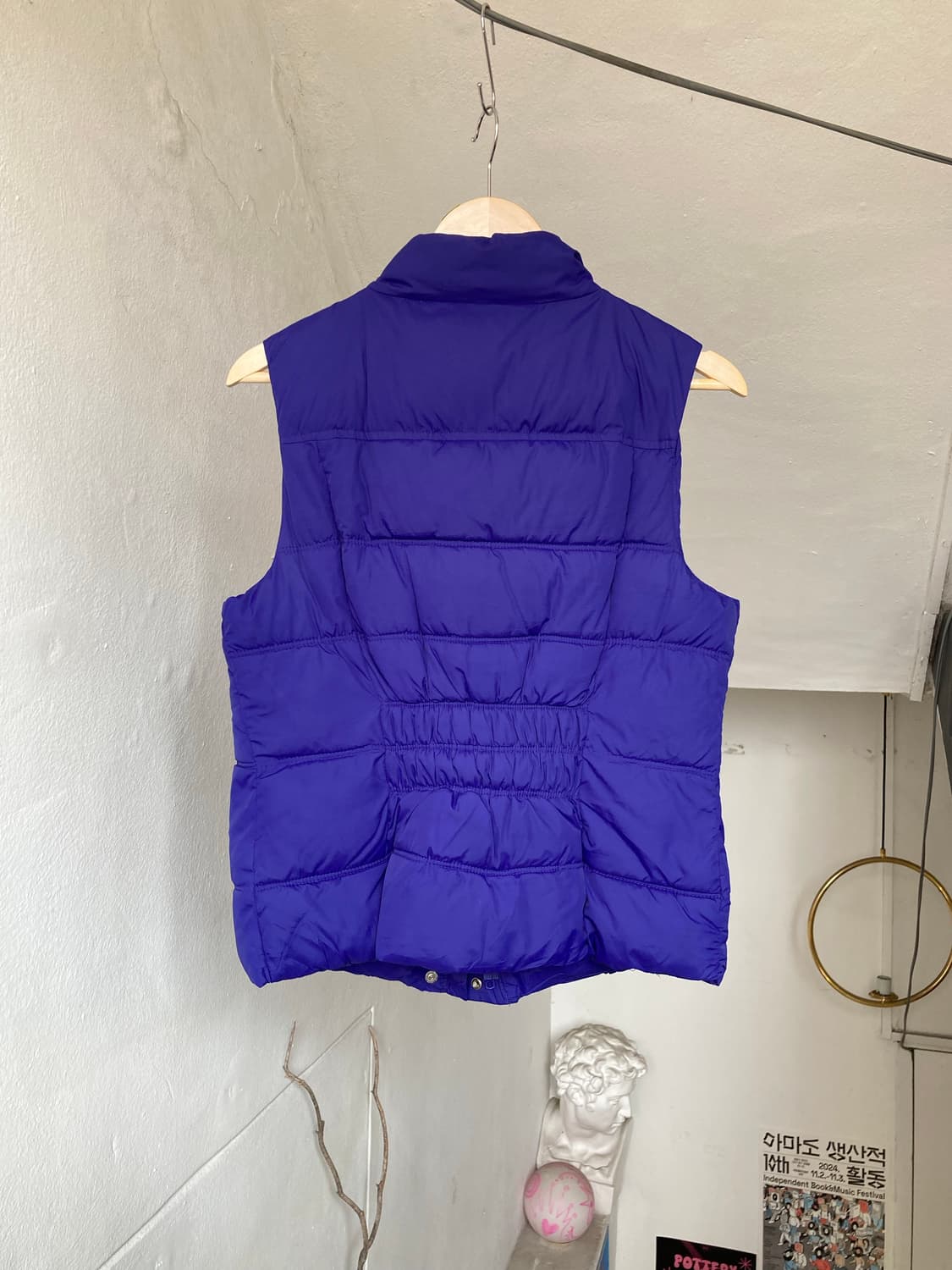 갭 GAP 오리털 코발트 조끼 패딩 상품이미지5