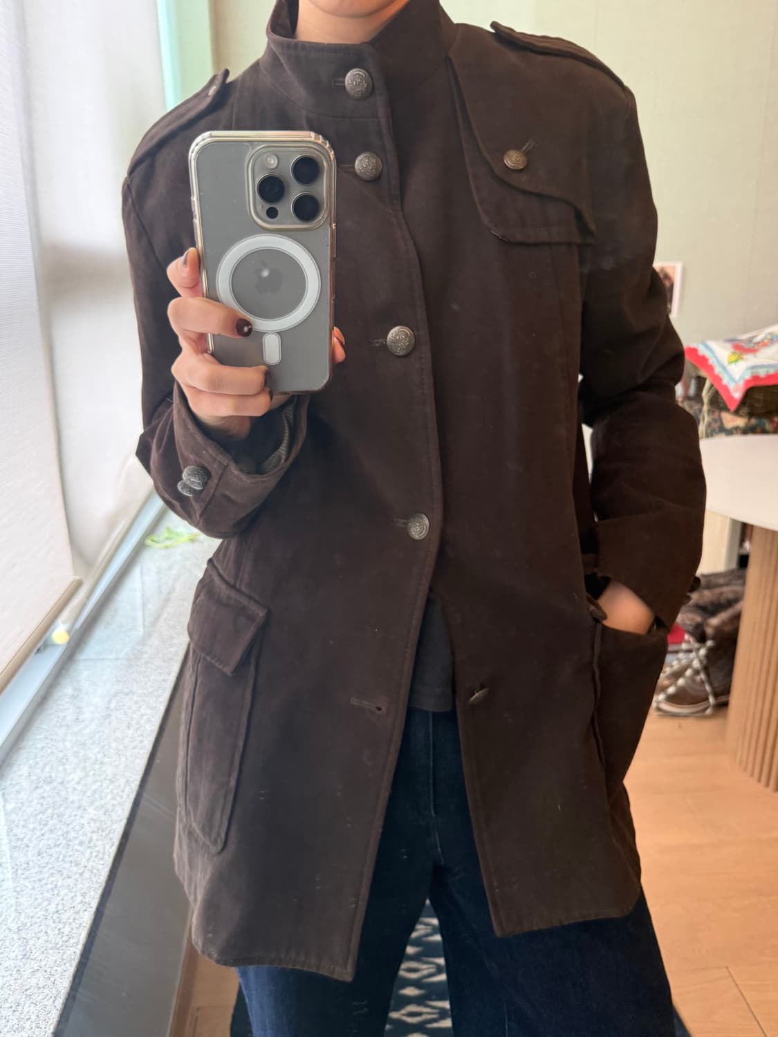 옴부르노 hombruno 스웨이드 자켓  상품이미지1