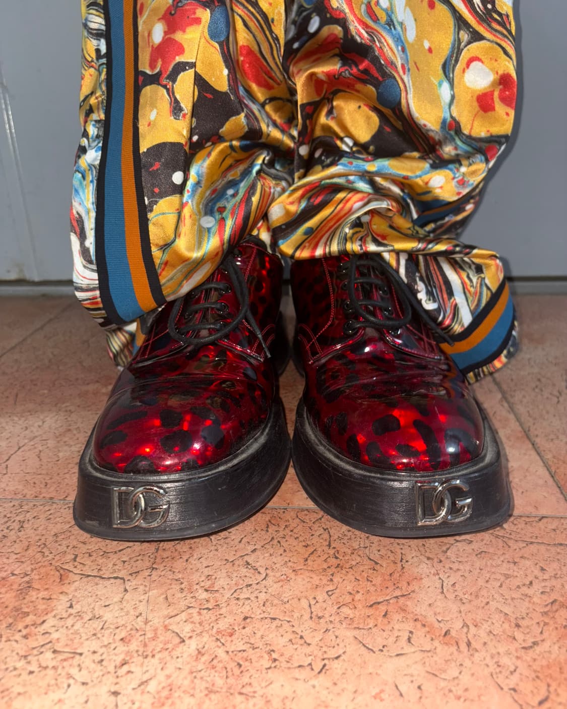 D&G Blood Leopard Derby 상품이미지2