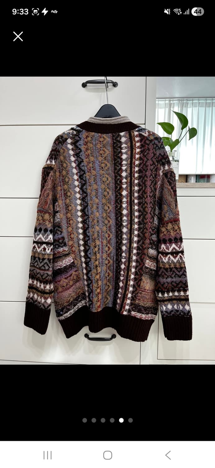 (마지막특가) 써스데이아일랜드 패턴 가디건 상품이미지5