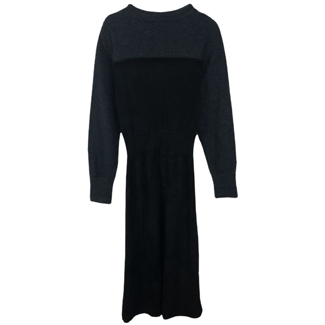 [오브제] 니트 롱원피스 블랙 M19081 상품이미지3