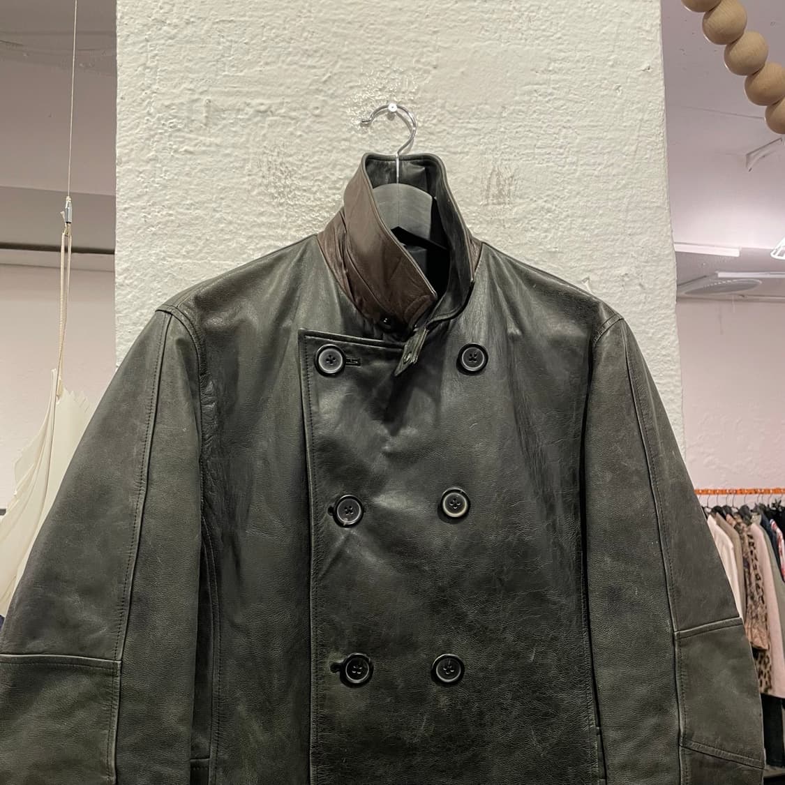 폴스미스 레더 피코트 상품이미지2