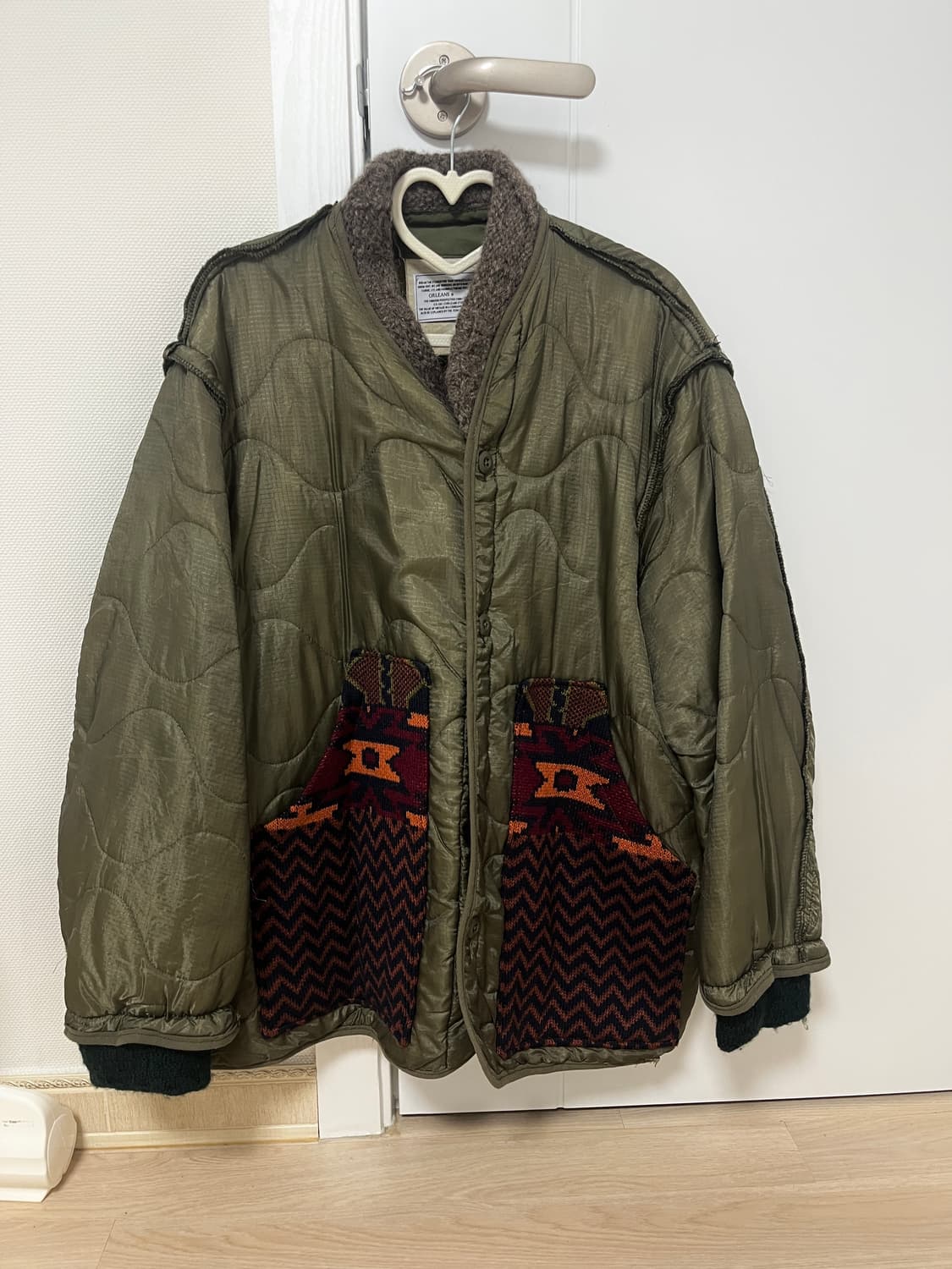 orleans store 리워크 퀼팅자켓 상품이미지1