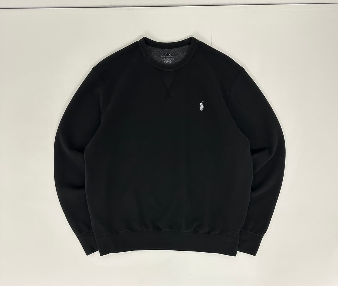 폴로 블랙 화이트포니 스웻셔츠 맨투맨 상품이미지1