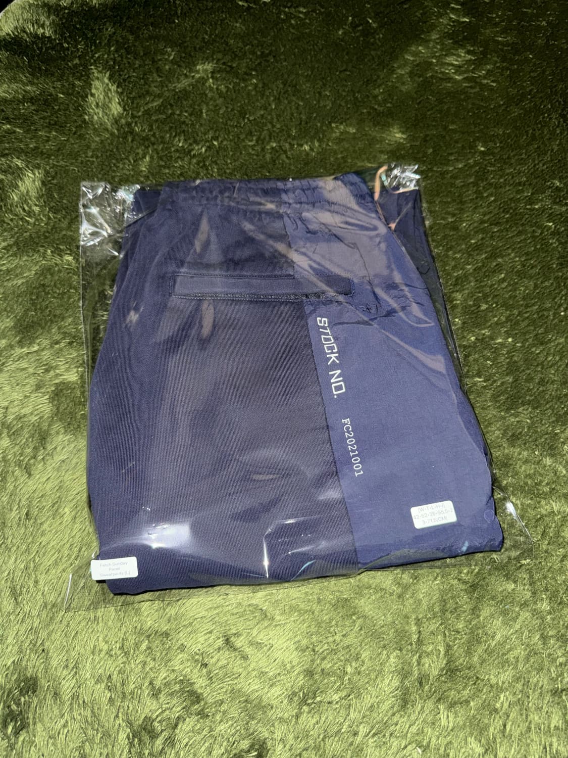 [L] Fetch 페치 선데이 패널 믹스 스웻 팬츠 네이비 상품이미지10