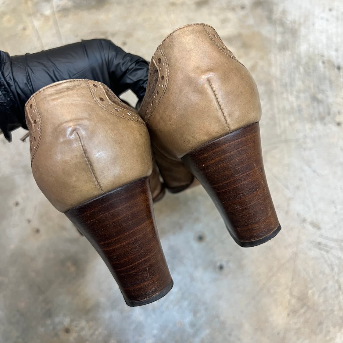 Vintage gucci 부티 슈즈 상품이미지5